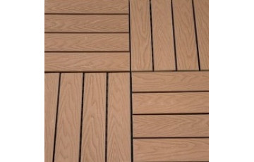 Outdoor WPC Tiles Flooring 
